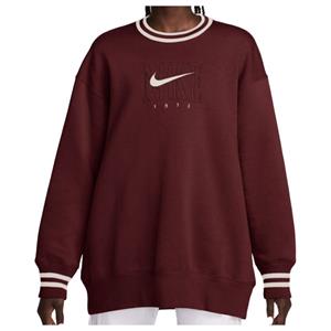 Nike  Women's SW Phoenix Fleece Graphic OS Sweatshirt - Trui, rood