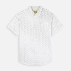 Oxbow Overhemd Lange Mouw  Microprint shirt met korte mouwen MINIATURE