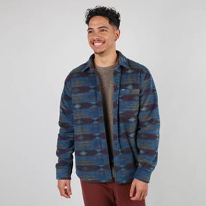 Oxbow Overhemd Lange Mouw  Overshirt van fleece met print SAO