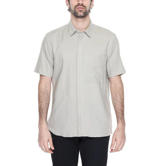 Antony Morato Overhemd Korte Mouw  ADALIA MMSS00184-FA400094