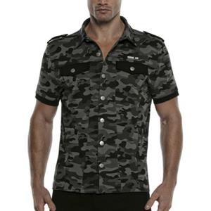 Code 22 Overhemd Lange Mouw  Overhemd met slipe mouwen Stretch Code22