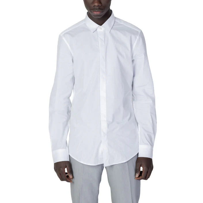 Antony Morato Overhemd Lange Mouw  LONDON SLIM FIT MMSL00691-FA400078