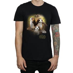 Pertemba FR - Apparel Star Wars: The Last Jedi Heren Porg geborsteld katoenen T-shirt XL