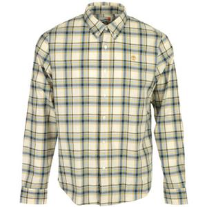 Timberland Overhemd Lange Mouw  Stretch Poplin Check Shirt Angora Yd