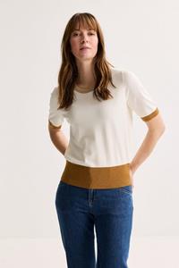 Mayerline Fijne Colourblocking Trui Met Ronde Hals