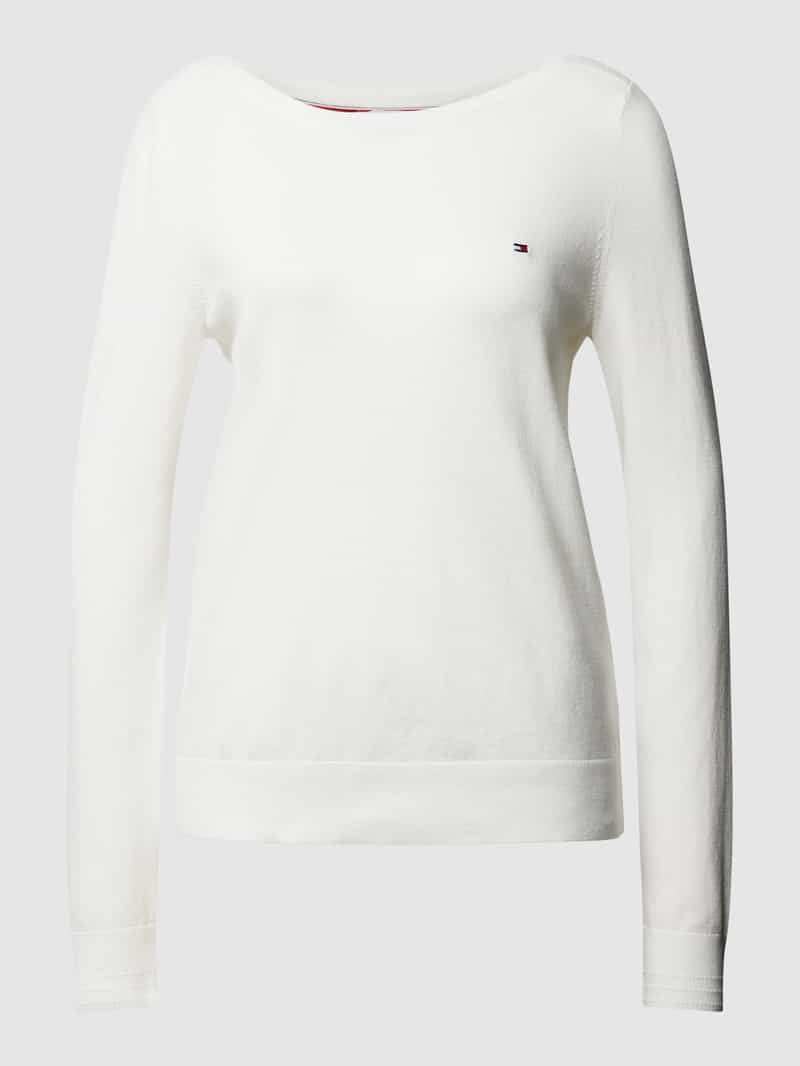Tommy Hilfiger Gebreide trui CO JERSEY STITCH V-NK SWEATER