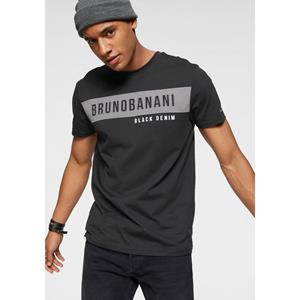 Bruno Banani T-shirt korte mouwen, smal gesneden, ronde hals