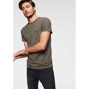 Bruno Banani T-shirt Korte mouwen, slim fit, effen, ronde hals