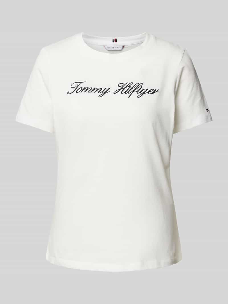 Tommy Hilfiger T-shirt NOS SCRIPT REGULAR C-NK SS