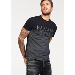 Bruno Banani T-shirt korte mouw, smal gesneden, casual-stijl, van katoen
