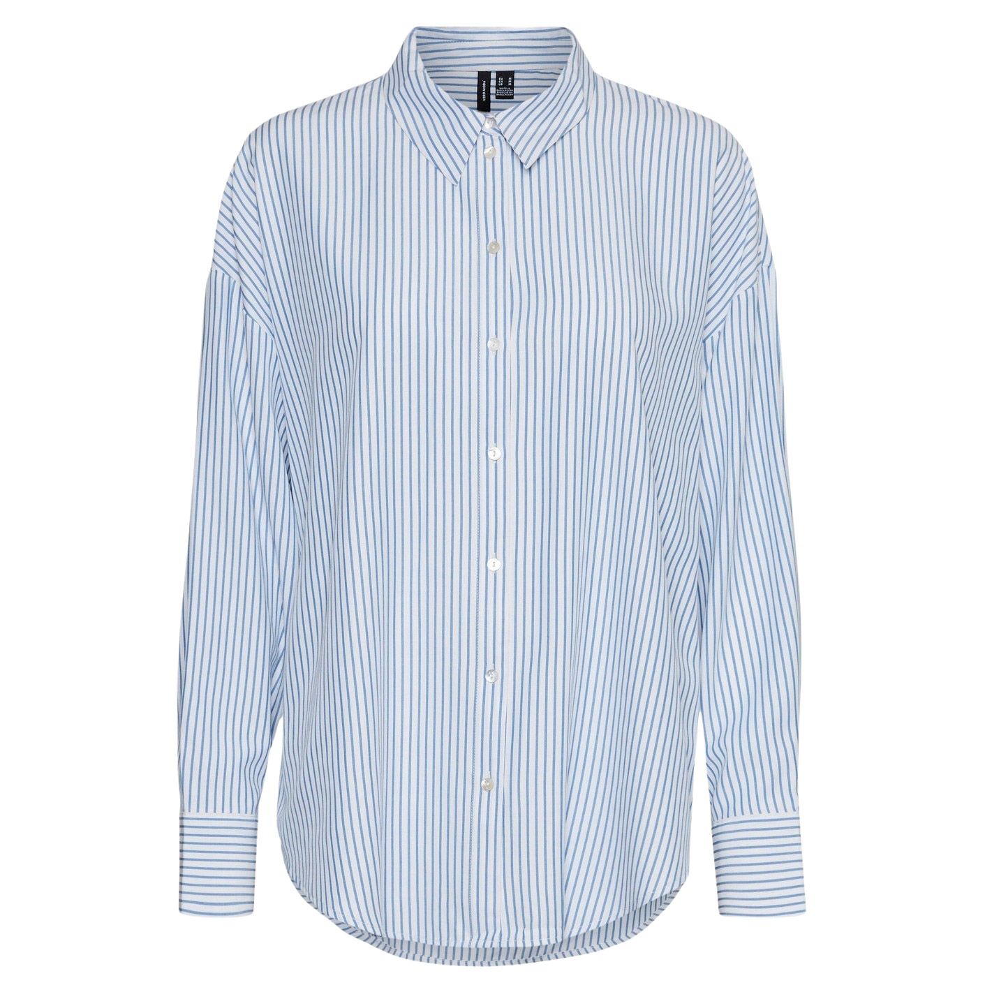 Vero Moda Blouse met lange mouwen VMNORA LS OVERSIZE SHIRT WVN GA NOOS