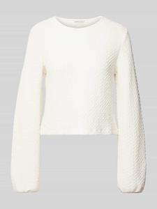 Tom Tailor Denim Blouse zonder sluiting met structuur