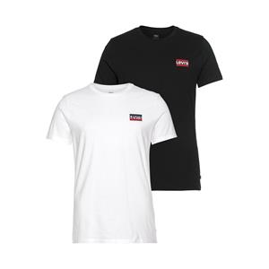 Levi's T-shirt LE 2PK CREWNECK GRAPHIC (2-delig)