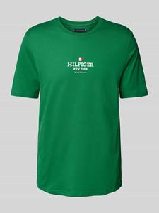 Tommy Hilfiger T-shirt RWB HILFIGER TEE Logoprint op borsthoogte
