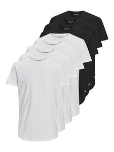 Jack & Jones Shirt met ronde hals NOA TEE SS CREW NECK 7PK (set, 7-delig)