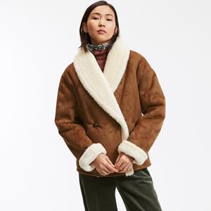LA REDOUTE COLLECTIONS Halflange jas met knoopsluiting, volop winter