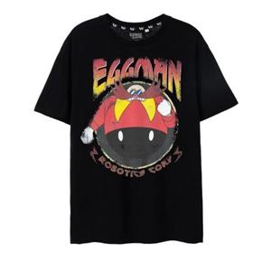 Sonic The Hedgehog Heren Doctor Eggman T-shirt met korte mouwen XL