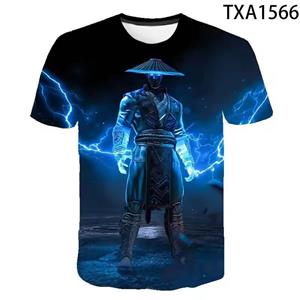 Forever Men Mortal Kombat 3D T Shirt Men T-Shirt Fighting Game Streetwear Short Sleeve Men Summer Casual Cool Tee Tops S