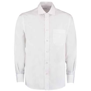 Kustom Kit Heren non-iron classic overhemd met lange mouwen