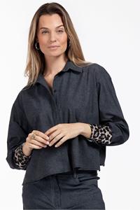 Studio Anneloes Dyanna denim blouse