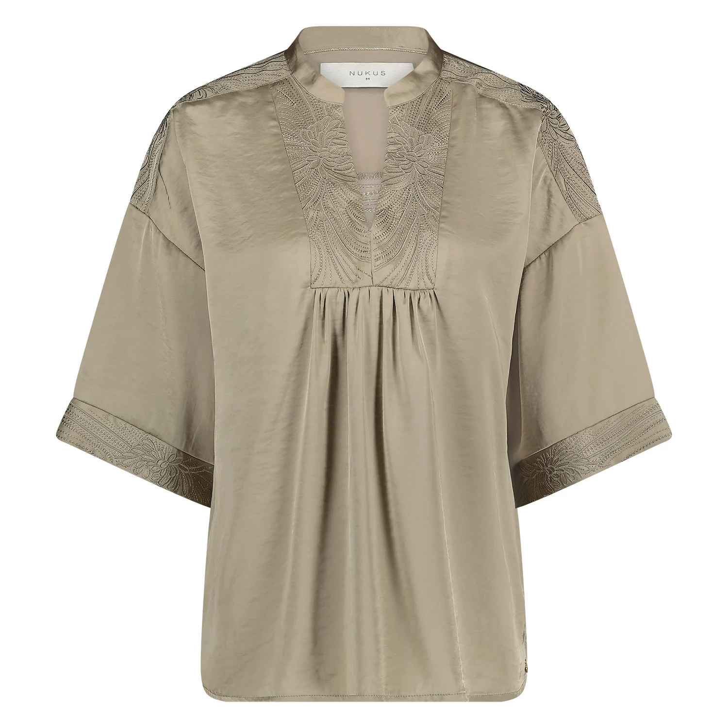 Nukus Nks01035 42 nina top silky dark sand