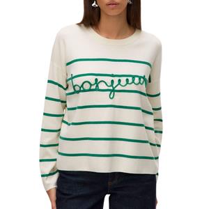 Vero Moda vmaria bonjour ls o-neck pullover g 10322312 bosphorus