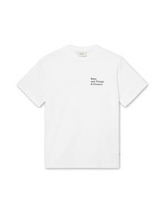 Foret farm t-shirt f4804 white navy