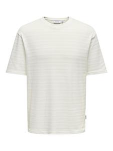 Only & Sons Onsgivo reg 12 ss crew knit noos