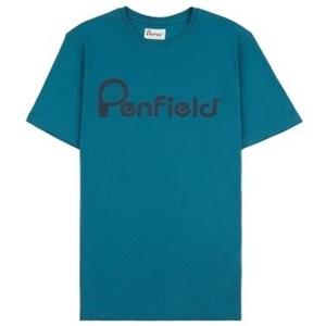 Penfield T-shirt Korte Mouw  T-shirt Bear chest print