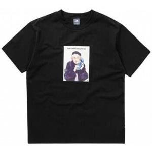 New Balance T-shirt Korte Mouw  MT41548BK