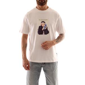 New Balance T-shirt Korte Mouw  MT41548WT
