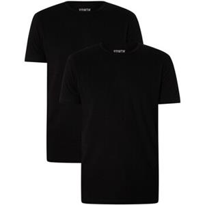 Edwin T-shirt Korte Mouw  Set van 2 jersey T-shirts