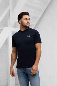 Ea7 Emporio Armani T-shirt  Pima Cotton Identity T-Shirt Armani Blue