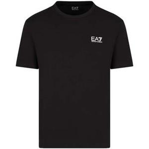 Ea7 Emporio Armani T-shirt  Pima Cotton Identity T-Shirt Black