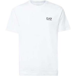 Ea7 Emporio Armani T-shirt  Pima Cotton Identity T-Shirt White