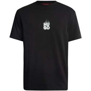 Boss T-shirt Korte Mouw  Dalsar Back Fade-logo T-shirt