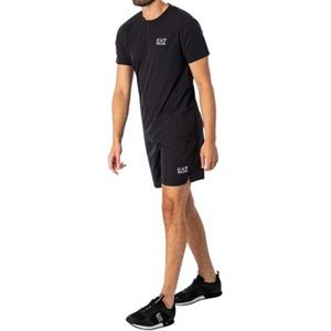 Emporio Armani EA7 T-shirt Korte Mouw  Logo Ventus short en T-shirt set