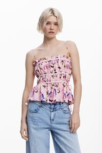 Desigual Blouse ontworpen door Mr. Christian Lacroix - RED
