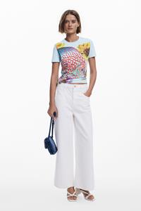 desigual T-shirt ontworpen door Mr. Christian Lacroix - BLUE