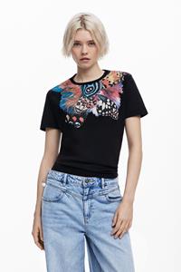 desigual T-shirt ontworpen door Mr. Christian Lacroix - BLACK