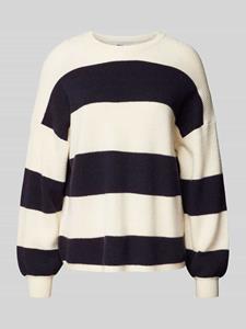 Only Gebreide trui ONLATIA L/S STRIPE PULLOVER KNT NOOS