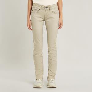 G-Star RAW Midge Slim Straight Chino - Beige - Dames