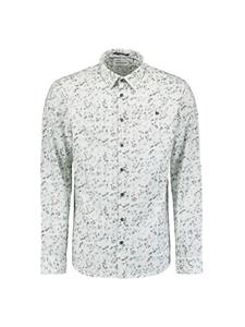 No Excess 27430111 shirt stretch allover printed