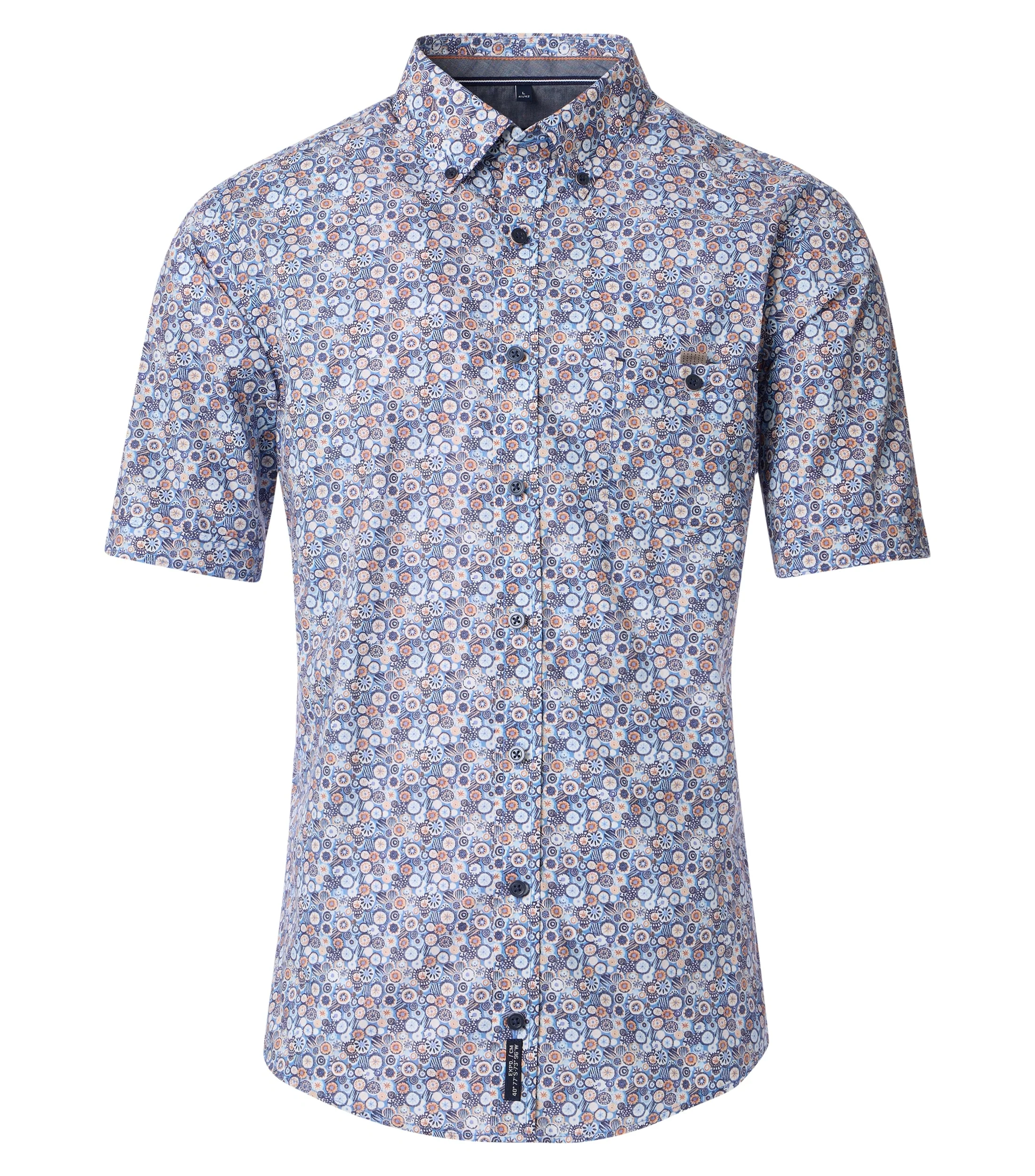 Casamoda Heren overhemd 954395900 100 blue