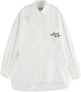 Scotch & Soda Blouse lange mouw u9b00627t