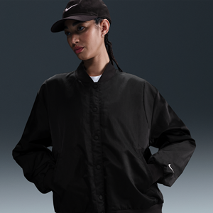 Nike Sportswear Destroyer oversized geweven damesjack - Zwart