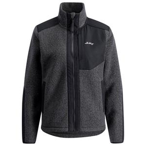 Lundhags  Women's Saruk Wool Pile Mid Full Zip - Fleecevest, zwart/grijs