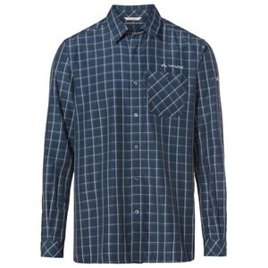 Vaude  Albsteig L/S Shirt III - Overhemd, blauw