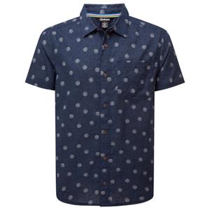 Sherpa  Newar Peacock S/S Shirt - Overhemd, blauw