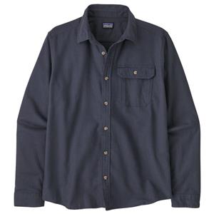 Patagonia  L/S LW Fjord Flannel Shirt - Overhemd, blauw/grijs